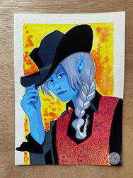 Dashing swashbuckler air genasi rogue